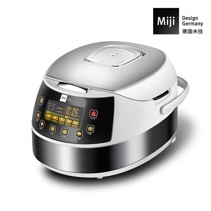 德国Miji 米技微电脑多功能电饭煲（触控版） 4L EC40F  白色  白色