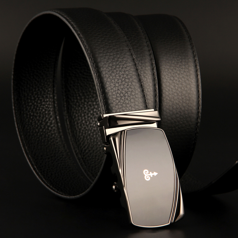 恒源祥羊头标自动扣皮带